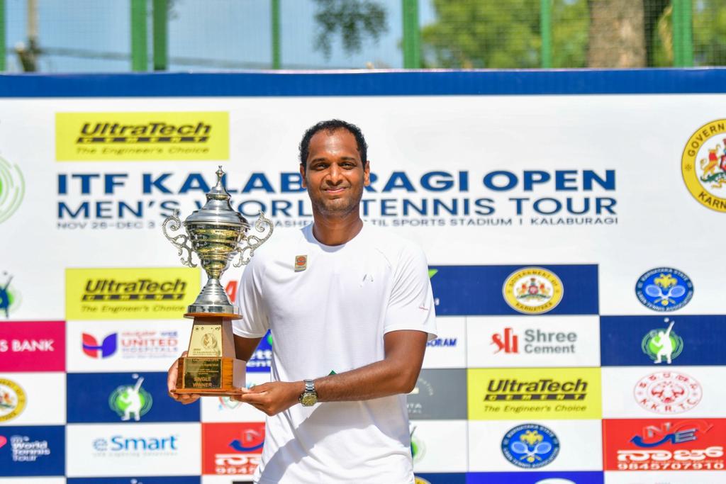 SAI Media (@media_sai) on Twitter photo .<a href="/ramkumar1994/">Ramkumar Ramanathan</a> triumphs once AGAIN as he reigns supreme at the #ITF M2⃣5⃣ UltraTech Cement Kalaburagi Open 🥳
Securing his 3⃣rd ITF title in less than 2 months, the celebrated #TOPSchemeAthlete took down his 🇦🇹 opponent, David Pichler 6-2, 6-1 in a dominant match 🔥
Well done .<a href="/ramkumar1994/">Ramkumar Ramanathan</a> triumphs once AGAIN as he reigns supreme at the #ITF M2⃣5⃣ UltraTech Cement Kalaburagi Open 🥳
Securing his 3⃣rd ITF title in less than 2 months, the celebrated #TOPSchemeAthlete took down his 🇦🇹 opponent, David Pichler 6-2, 6-1 in a dominant match 🔥
Well done