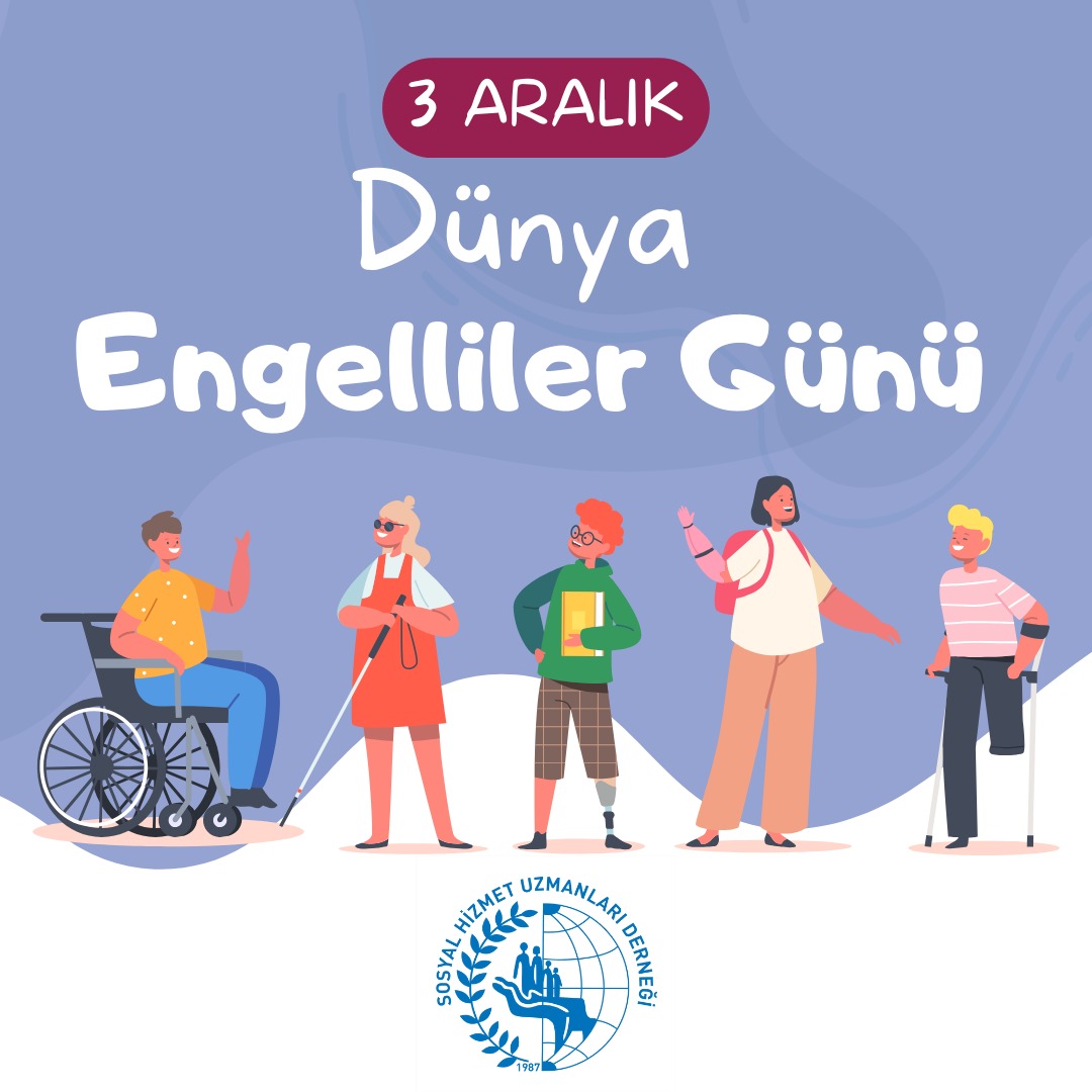 Engelli bireylere fırsat eşitliğinin sağlandığı, erişilebilir politikaların oluşturulması ve uygulanması için yer aldığımız her alanda savunuculuğumuzu sürdürmeye devam edeceğiz!

#3aralıkdünyaengellilergünü 
#3aralıkdünyaengellilerfarkındalıkgünü