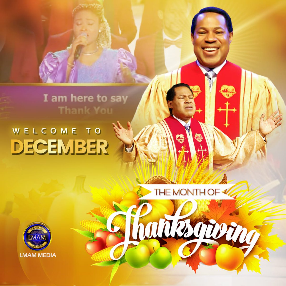 i_am_Daverock's tweet photo. ✨Happy New Month of THANKSGIVING
#December
#communionservice
#PastorChrisLive
#loveworldsingers
#Kingschatrecommends
#lmammedia
#lmam
#unendingpraise https://t.co/ps1oF15cKX