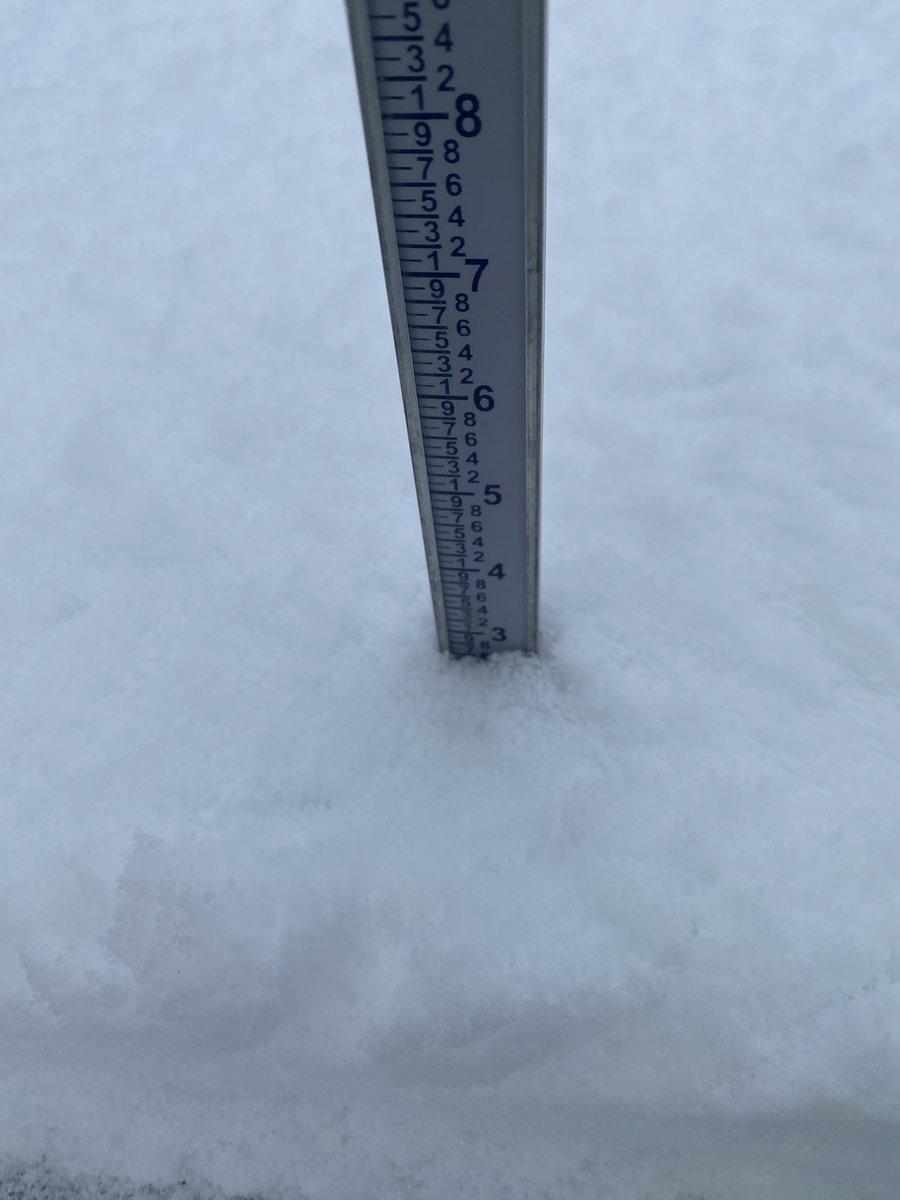 WeatherOrKnotWA's tweet photo. @NWSMissoula 2.6” of #snow 1.2 miles S of Florence. Bonus: Drone view of the area. #mtwx https://t.co/HG31ducFr4