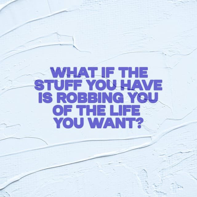 seariots's tweet photo. What if the stuff you have is robbing you of the life you want? #lifechurch https://t.co/j910CFL5uL https://t.co/a6sCPzmayn