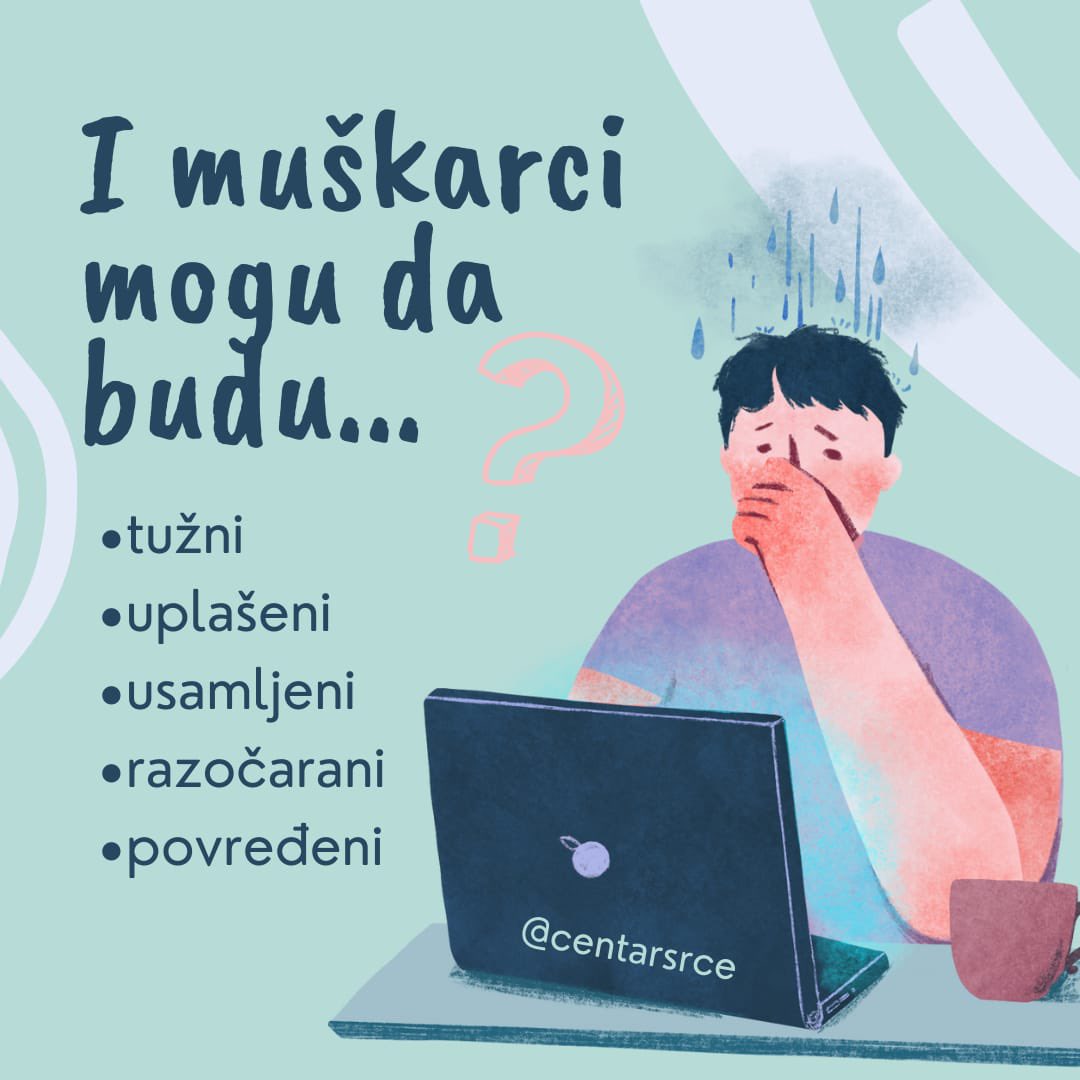 CentarSrce's tweet photo. 👉Nastavite niz...
#mentalnozdravljemuškaraca
#centarsrce https://t.co/bar7UgBqxh