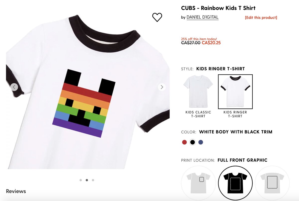 When CUBS apparel, you ask? 🐻

It's in the works as you read this!