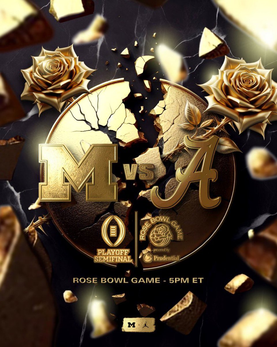 BarstoolUofM's tweet image. WE RIDE AT DAWN
FUCK BAMA 〽️