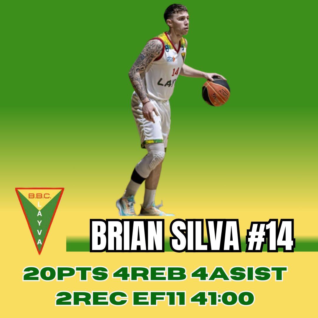 TeamRocaAgency's tweet photo. @DTAFubb 
LAYVA vs @yale_ca 
@BrianSilvaa14 

#Teamroca🏀 ii #DTA2023🇺🇾 https://t.co/i4KqieSDuV