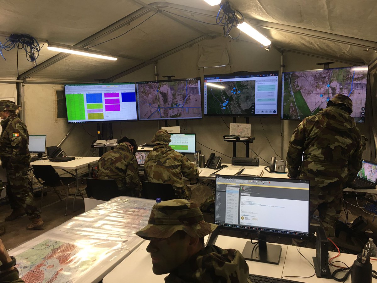 defenceforces's tweet photo. The Corps of Engineers (COE) of the Irish Defence Forces celebrates its centenary of the formation of the Corps in 2023. This year, a Military Engineering Combat Support Company (MILENG-CS-Coy) was evaluated using the NATO Operational Capabilities Concept (OCC) Evaluation and Feedback Programme. This OCC programme is a method of testing and ensuring military forces are organised, equipped and trained in accordance with NATO Standardized Agreements (STANAGs). For the Irish COE, this is a formalised benchmarking process that will be used to test a unit’s capabilities against the exacting international best practice that have accumulated over several decades of experience across multiple different military forces.
The evaluation involves NATO evaluators from several different countries and military backgrounds working side by side with Irish evaluators, to assess the Combat Engineering Company undergoing the evaluation against various stringent criteria. The evaluation took place during a specially designed Military exercise that tested the unit’s levels of administration, preparations, support, communications and operational capabilities in accordance with laid down military standards, many of which are new to the Defence Forces. The first evaluation took place in July of 2023 and was the self-evaluation, known as SEL-1.
The military exercise evaluation is part of NATO’s Operational Capability Concept programme, a voluntary programme that the Irish Defence Forces have been involved in since 2016. Involvement with the programme is primarily about standardisation of equipment and procedures, and the Irish Defence Forces have already had four exercise evaluations involving our land, maritime and special forces. 1 Armoured Cavalry Squadron were evaluated in 2018, the ARW and Naval Service were evaluated in 2020 and 2021, and 1 Brigade Artillery Regiment were evaluated in 2022.
Following completion of the SEL, the unit continued its training until November, where they have just completed a NATO led evaluation known as an ‘NEL’. This national evaluation is being led by NATO Joint Force Command Brunssum (JFCBS), located in the Netherlands, which has geographical responsibility for Ireland.
The  NATO led evaluation of the 2 Field Engineer Company and the Evaluator Training Course ran concurrently and lasted two weeks. There was a total of 60 personnel involved on a daily basis in the evaluation teams and evaluator training. Ten Irish personnel were involved as staff and evaluators and five were students. The remainder were international staff and students from across 17 different nations representing a spectrum of NATO partner nations and NATO allies including; France, UK, US, Germany, Romania, Belgium and the Netherlands. The Defence Forces were being evaluated against international military best practices from the perspective of interoperability, these standards were acknowledged in the White Paper 2015-2025. Ukraine has benefited from being involved in the OCC programme and has been an active contributor for a number of years. The Ukranian involvement in this evaluation was as students on the Evaluator Training Course. The 2 Field Engineer Company, and the wider Defence Forces, performed to a very high standard. There were hundreds of individual evaluation ‘elements’ or questions posed to the Unit and they acquitted themselves to a very high standard. The exact grades are however restricted operational information. The ARW will be reevaluated in the 2024 and 2025 through an OCC evaluation methodology called SOFEVAL which is specific to special forces units.
Ireland’s role as a NATO partner dates back to 1999 when Ireland joined NATO’s Partnership for Peace (PfP) programme and the Euro-Atlantic Partnership Council. Cooperation between NATO and Ireland is governed by Ireland’s Individual Partnership and Cooperation Programme (IPCP), which is jointly agreed for a two-year period. Ireland is currently a participant in a NATO led and UN mandated PSO mission in KFOR (Kosovo).