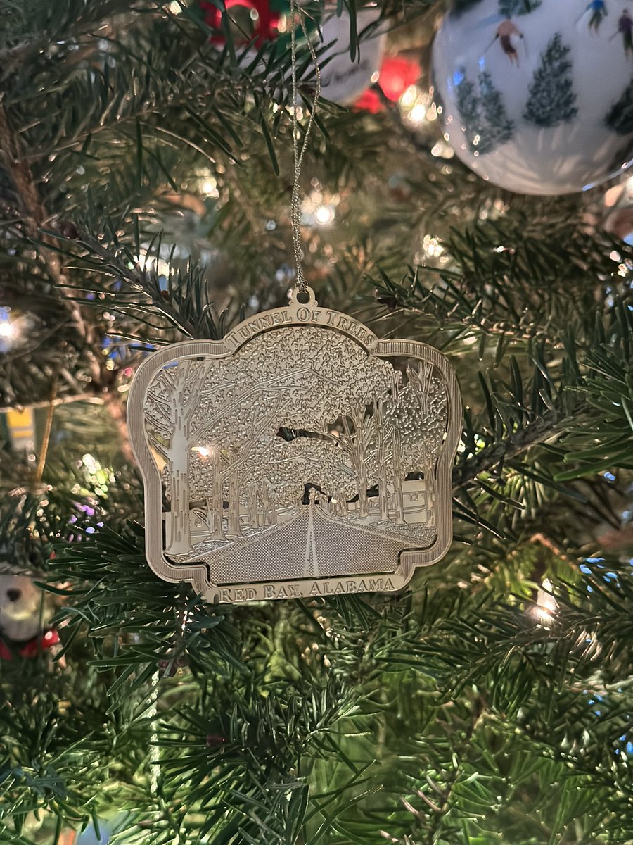 balcer_anne's tweet photo. Our home just seems more festive this year with our #UpNorth in #RedBay #Alabama ornament on the tree🎄❤️ @BradMBolton @CommSpiritBank https://t.co/4PHIfWuvrH