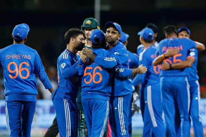 habiburrahmanc's tweet image. Congrats Team India  for winning series by 4-1 

#T20 #5of5 

#INDvAUS #INDvAUS