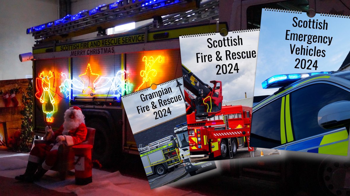 ChasingTheBlue's tweet image. 🎄🚒 With 50% of their profits going to @firefighters999 remember to pick up one of our Scottish Emergency Vehicle calendars before the end of the year 🚒🎄

We’ve got a few other things for any enthusiasts too so take a look !

chasingthebluelights.com/category/all-p…