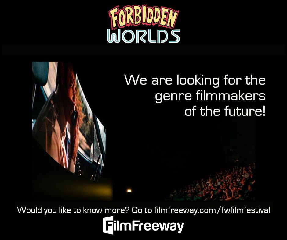 Timon Singh (@timonsingh) on Twitter photo We’ve already received some amazing horror and sci fi shorts for <a href="/FWFilmFestival/">Forbidden Worlds Film Festival</a> Shorts Showcase next year… but very few action ones, so I’m
going to need #ActionFilmTwitter to do its thing and spread the word to all budding film-makers out there!
filmfreeway.com/fwfilmfestival We’ve already received some amazing horror and sci fi shorts for <a href="/FWFilmFestival/">Forbidden Worlds Film Festival</a> Shorts Showcase next year… but very few action ones, so I’m
going to need #ActionFilmTwitter to do its thing and spread the word to all budding film-makers out there!
filmfreeway.com/fwfilmfestival