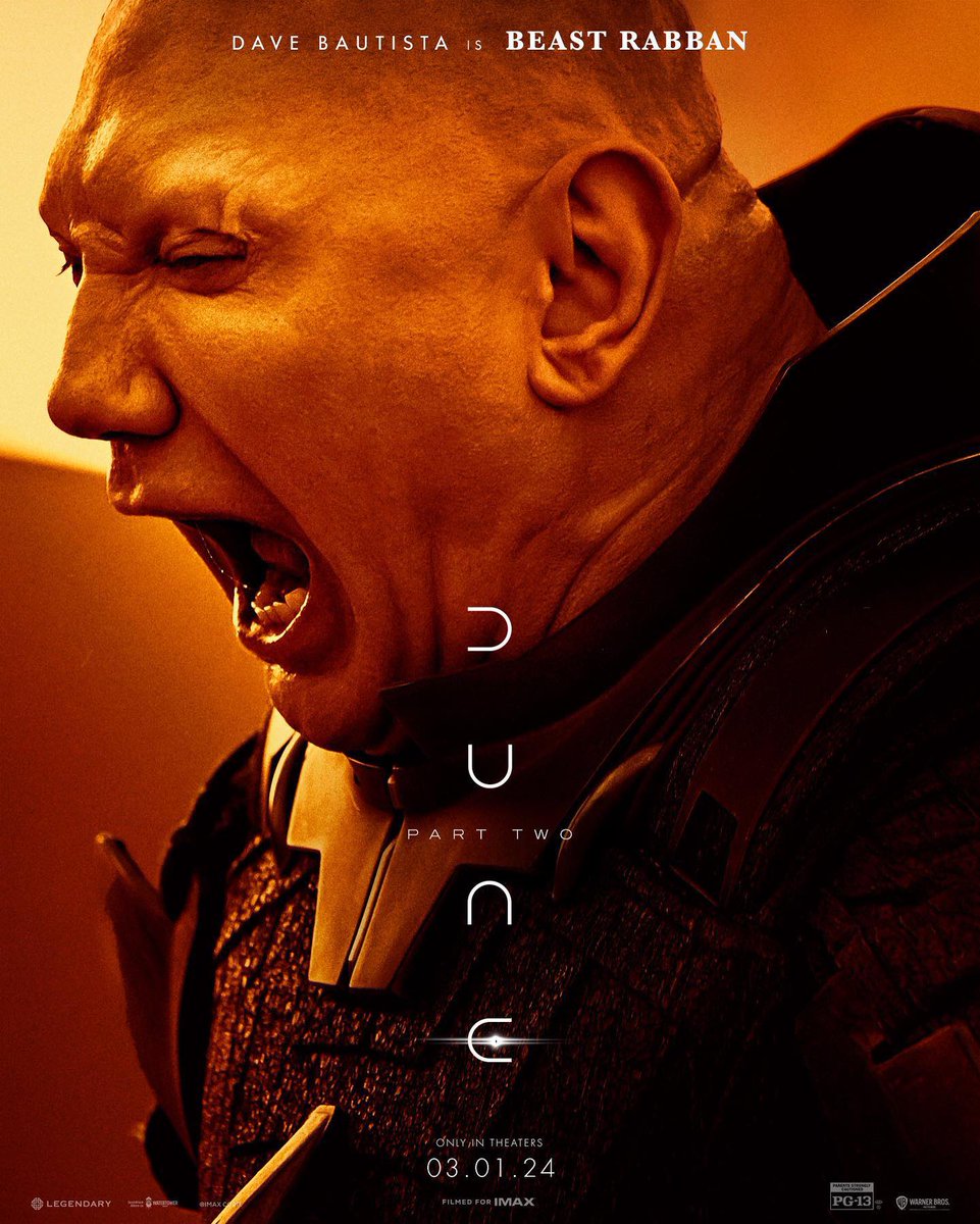 SciFiArchives's tweet photo. New #DunePartTwo character posters https://t.co/u4b8dlKyVt
