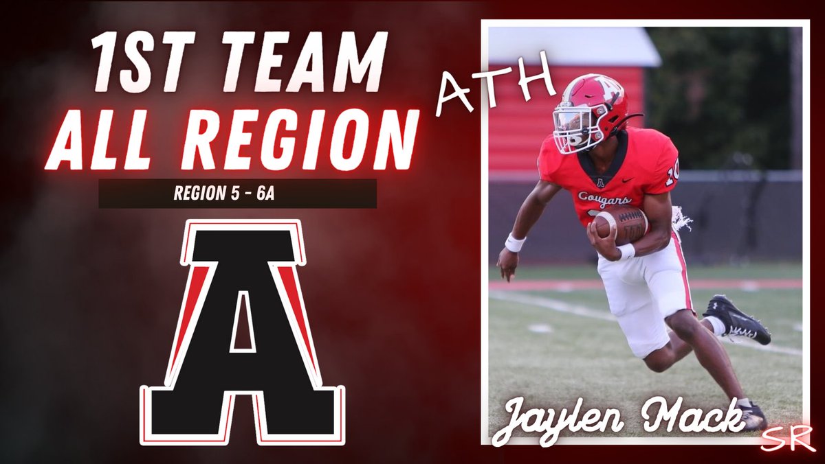 Congratulations @jaylenmack12 for being selected to the 1st Team All Region #ATC