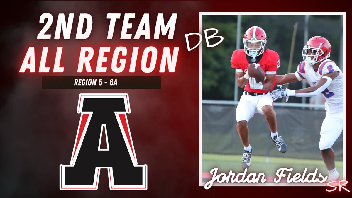 AlexanderFball's tweet photo. Congratulations @jordan_fields_ for being selected to the 2nd Team All Region #ATC https://t.co/ofOVnsExGV