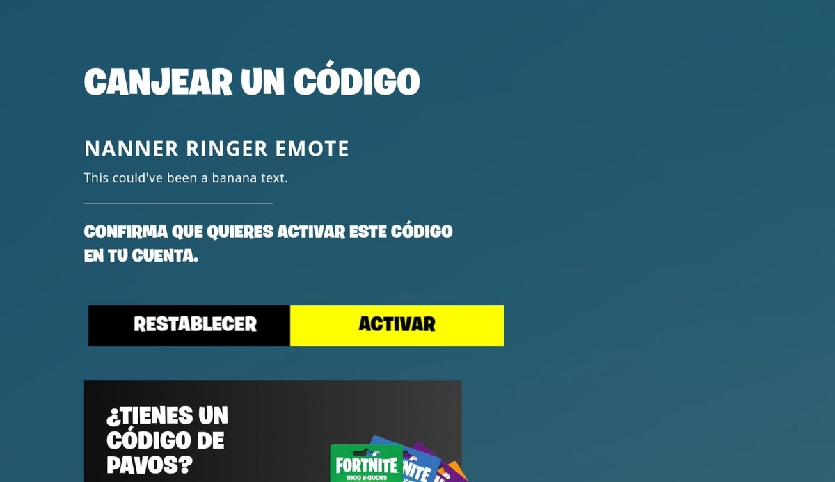 Código Fortnite Banana Emote: como obter o emote gratuitamente - Creo Gaming