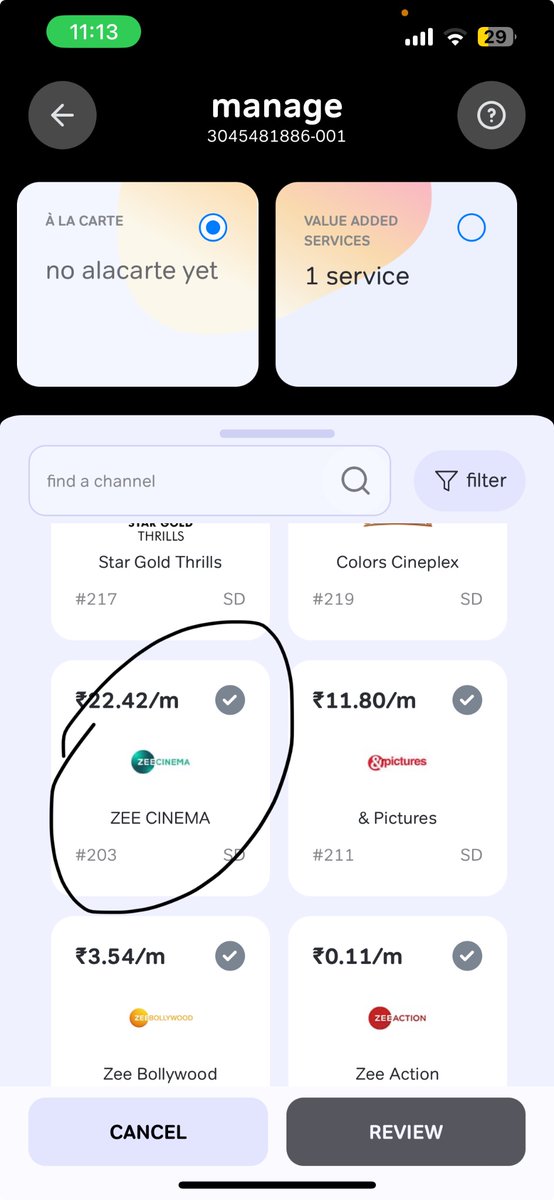 DevendraGohad's tweet photo. @Airtel_Presence I have subscribed to it. Please see below screenshot. And even if I am not subscribed I should get error as channel not subscribed. I am getting error as channel not available. Stop giving ridiculous reply. Theres no customer care number. Chat box is pathetic Kindly arrange call https://t.co/SRmkBgaLnc