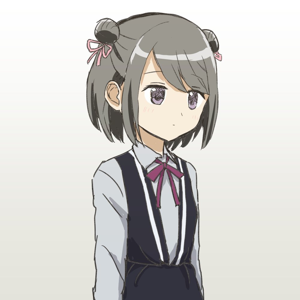 「ちょっとだけお疲れの黒江ちゃん 」|ウサ小のイラスト