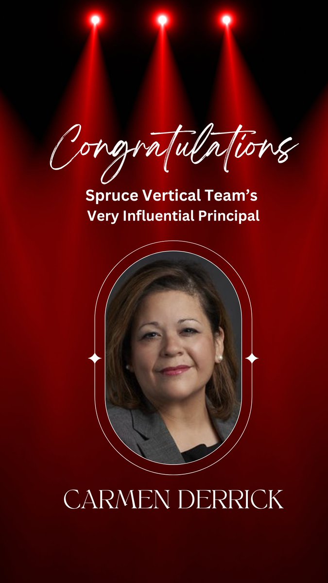 Introducing our Spruce Vertical Team's V.I.P. We appreciate your collaborative spirit, enthusiastic support, and valuable counseling provided to your colleagues. Thank you for your dedication to the betterment of our educational community.