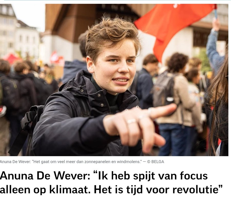 Anuna wil nu de linkse marxistische revolutie. Spoiler alert: is al geprobeerd, in 1917. Is al mislukt, in 1989. Maar om dat te weten moet je naar school gaan en niet spijbelen. #klimaatmars #marxisme