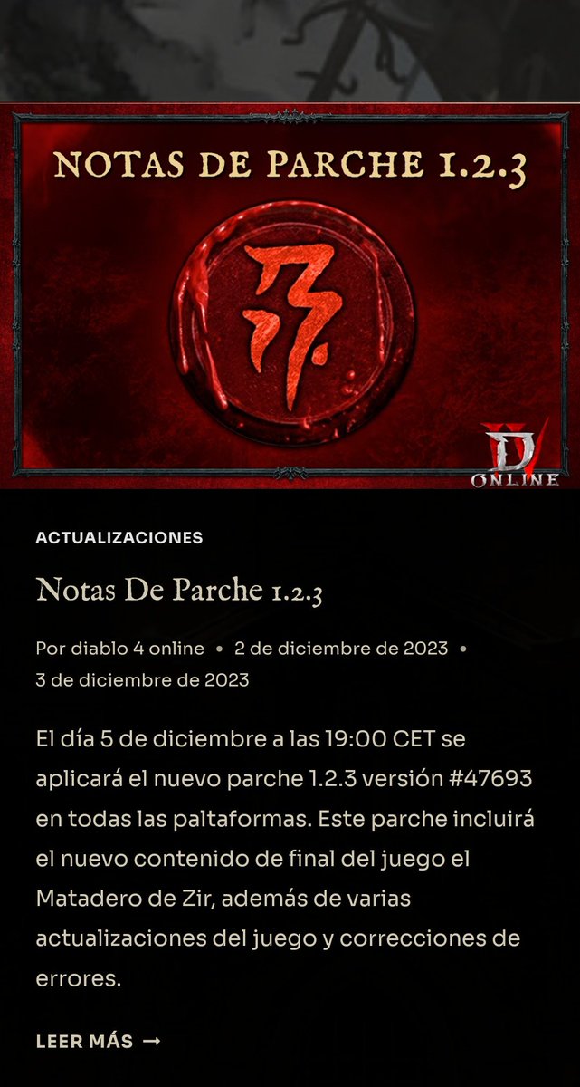 Diablo IV tweet media