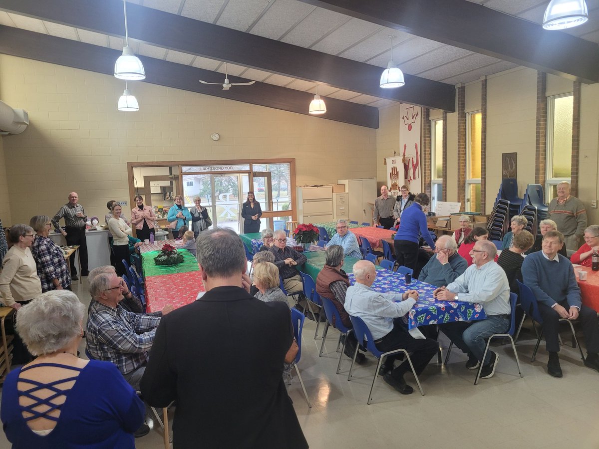 A wonderful Advent 1 visit with Pr. David Malina and the people of Christ, Waterloo! <a href="/ESynodELCIC/">Eastern Synod-ELCIC</a>