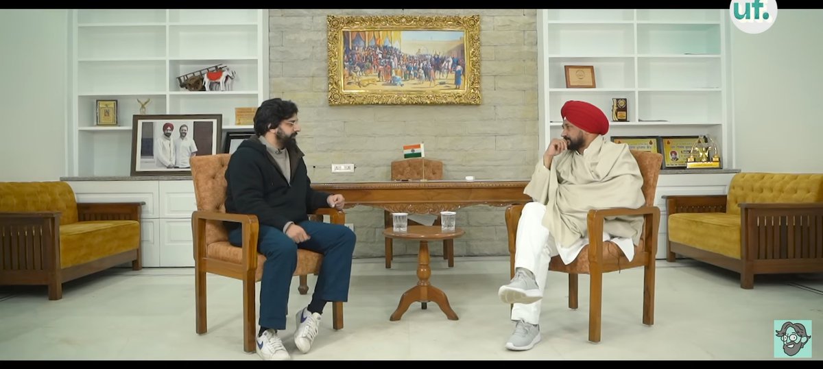 Laxmikanth2306's tweet photo. Irony is whoever you have interviewed before the election has lost the election. @Samdish @UFbySamdishh https://t.co/bR4McCEYgl