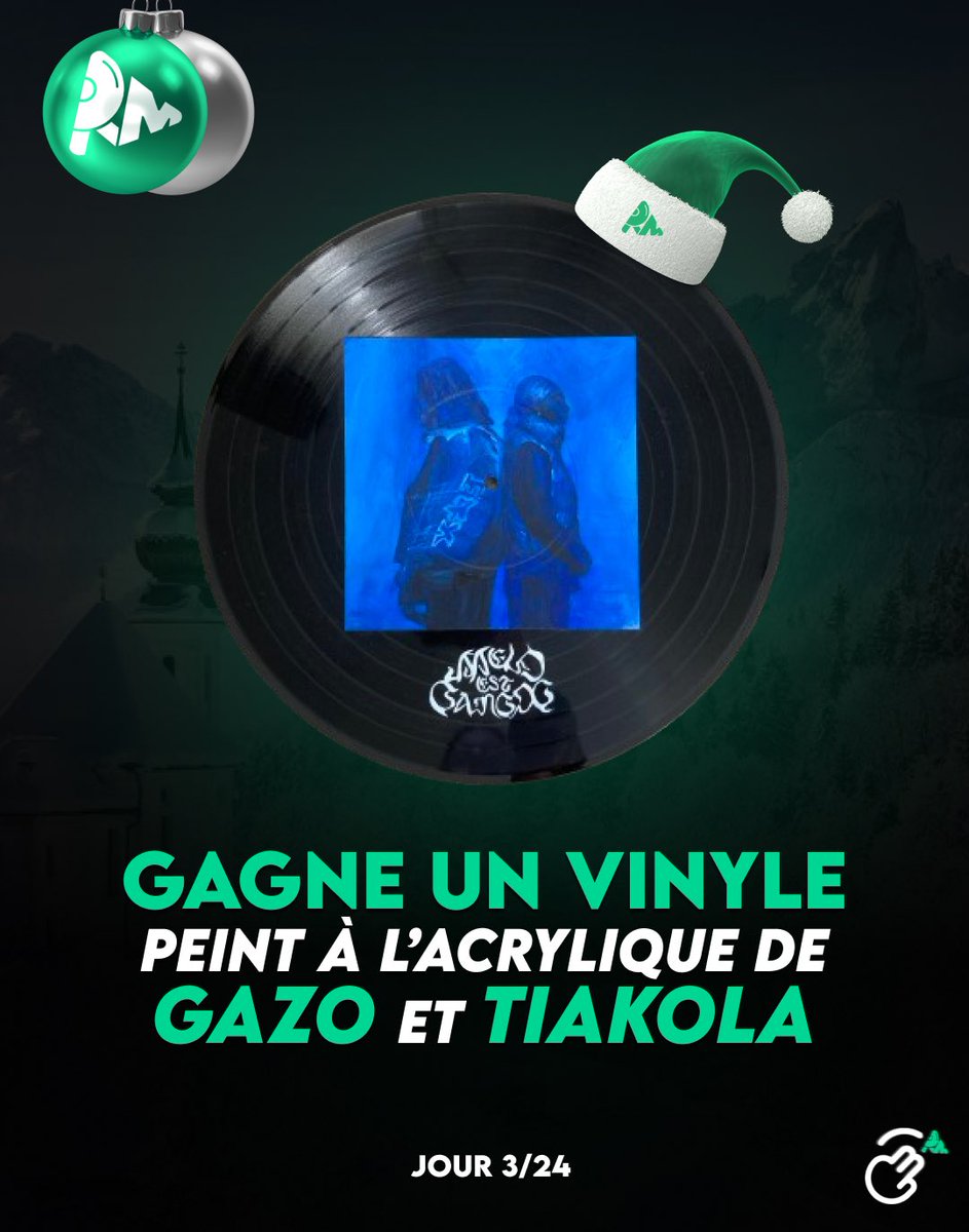 _RapMinute's tweet image. Gagne une peinture sur vinyle unique de « La Mélo est Gangx » de GAZO et TIAKOLA  🎨

RT + FOLLOW @_RapMinute
