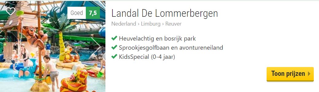Verblijf in het mooie Limburg en wel in Reuver bij Landal park de Lommerbergen.
thuistravel.nl/de-lommerberge…