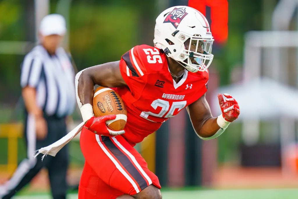 After a great visit and conversation with <a href="/Jimterwilliger/">Jimmy Terwilliger</a> I’m blessed to receive a scholarship offer from East Stroudsburg University!!  💯 <a href="/coachlackey/">Mike Lackey</a> <a href="/CoachJBurch/">Ja’Quill Burch</a> <a href="/Coach_BIngeIII/">Billy Inge III</a> @LindenFootball