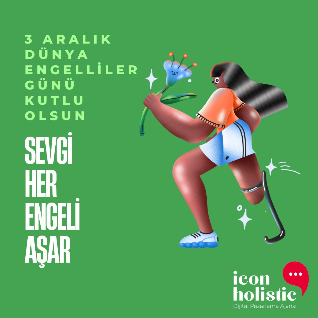 IconHolistic's tweet photo. 3 Aralık Dünya Engelliler Günü Kutlu Olsun.

#3aralık #dünyaengellilergünü #iconholistic https://t.co/g7ekw1yuhE