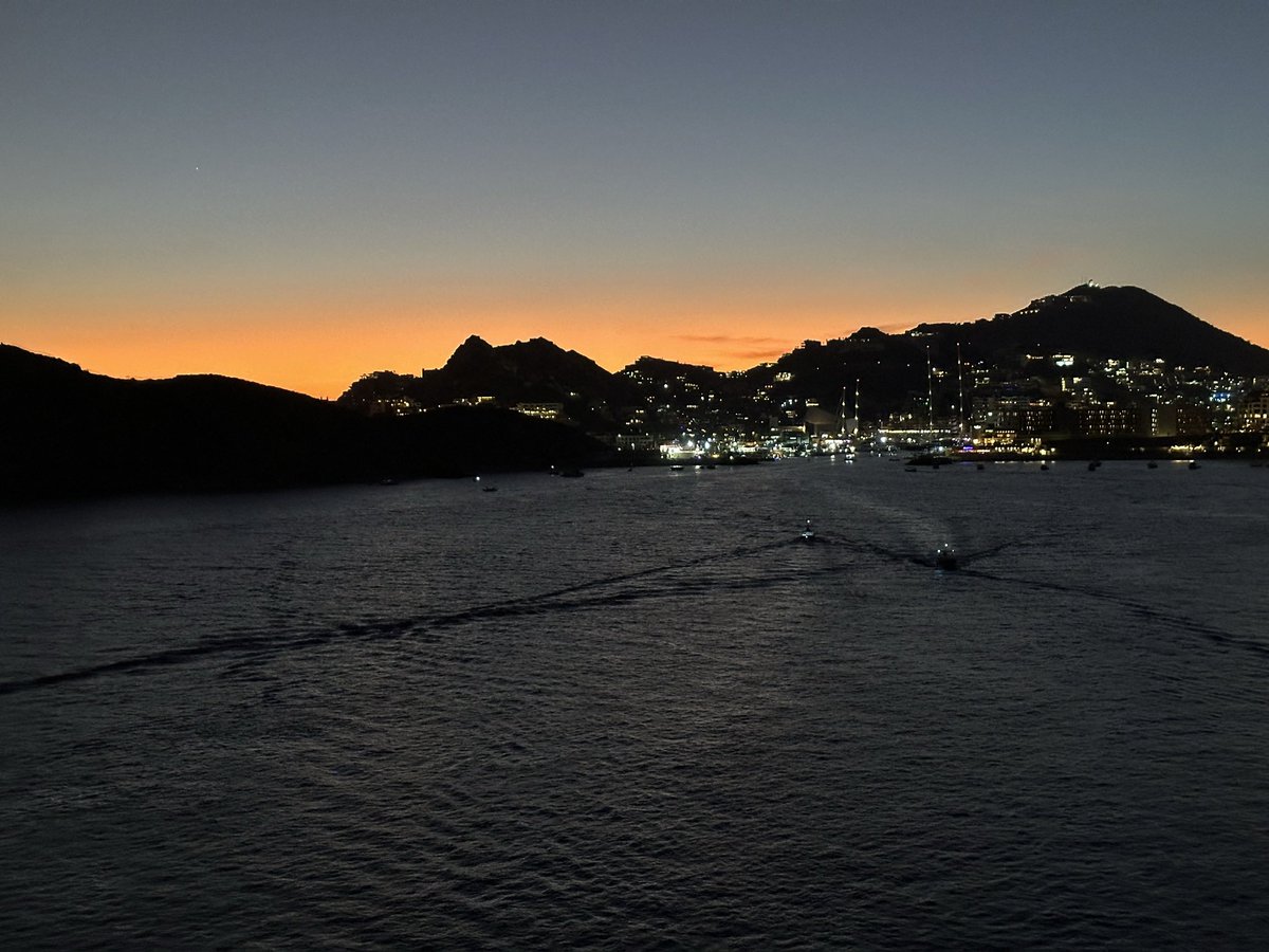 Currently on <a href="/RoyalCaribbean/">Royal Caribbean</a> #cruise.  Enjoyed a #sunset in #cabo.
#SundaySunsets #travel
Tagging hosts:
<a href="/sl2016_sl/">Seema</a> <a href="/LiveaMemory/">Live a Memory</a> <a href="/leisurelambie/">Alecia | Leisure Lambie</a> <a href="/FitLifeTravel/">Fit🌞Life🌞Travel</a>