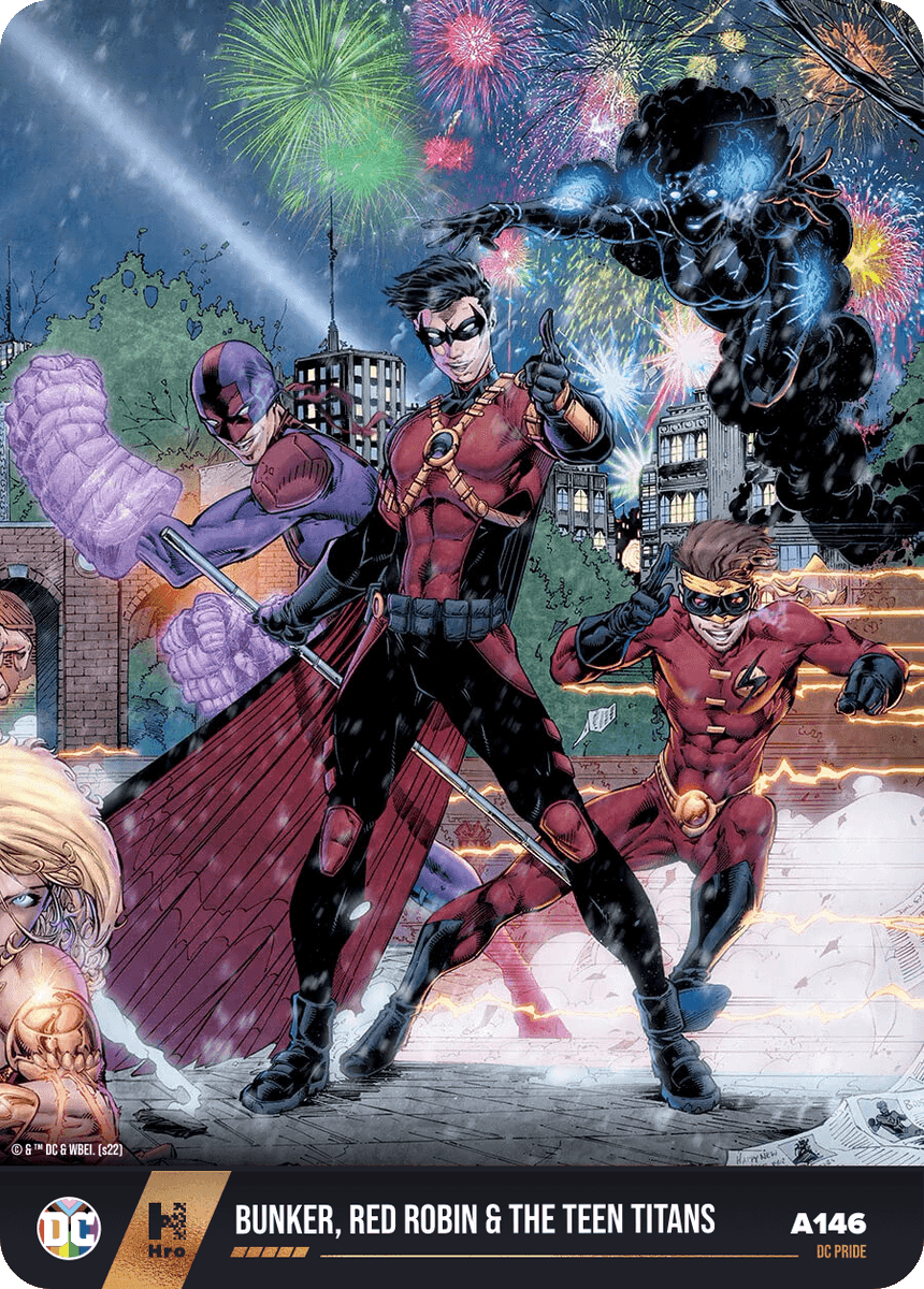 HroFeed's tweet photo. DC Pride Legendary Bunker™, Red Robin™ & The Teen Titans™ (mint #A146) just sold on #Hro
Sold Price: $111.08 USD (-130%) ⬇️
Total Minted: 150
ℹ️ More information: https://t.co/qOFdvwsTIo https://t.co/C3Hs2uUan1