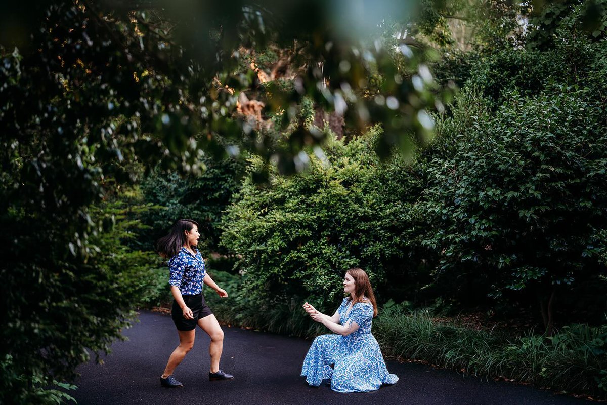 evollgbt's tweet photo. She said YES! Beautiful and emotional proposal β€οΈπ
Photographer: @marganphotography πΈ
#twobrides #lesbianwedding #lgbt #lesbiancouple #girlswholovegirls #lgbtq #lesbiancouple #loveislove #lesbianproposal #lgbtproposal #proposal https://t.co/qwFxxy5XYc