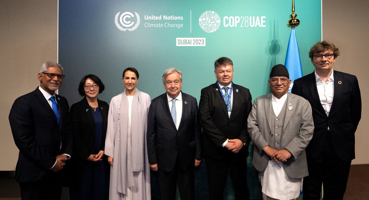 Substantial global progress in 2023 with core partners @UNDRR @ITU @ifrc @undp Early warning for all heads of state @COP28_UAE event honored to have UNSG @antonioguterres UAE minister @mariammalmheiri financing institutions @theGCF @ADB_HQ many countries announcements @COP28_UAE