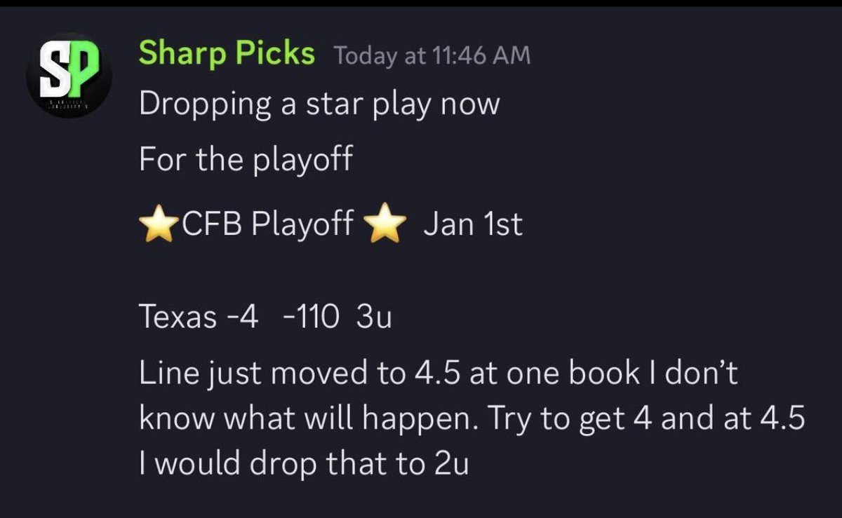 OozemanZ's tweet image. #SharpPicks