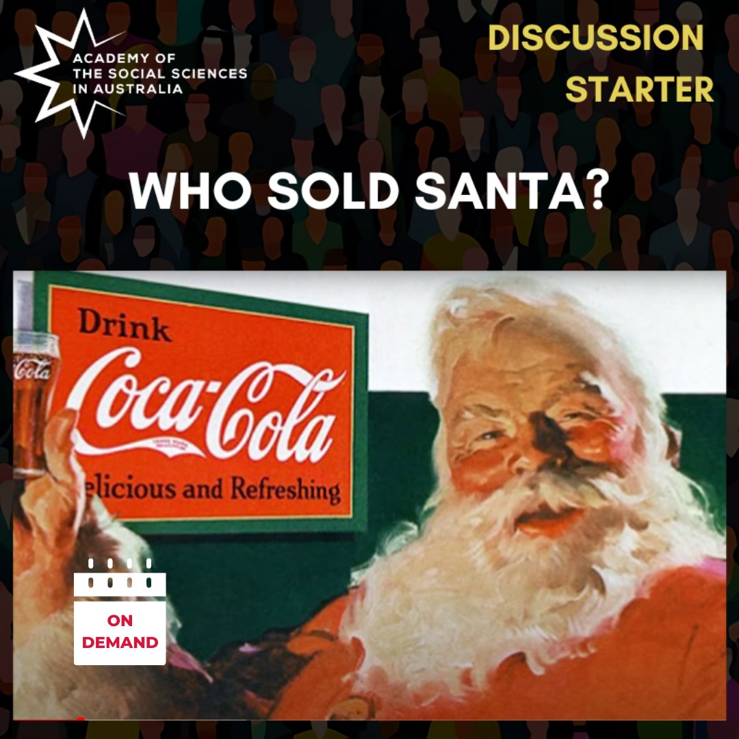 🎅Uncover the tale behind Santa's suit in "Who Sold Santa?" - Join us for an enlightening discussion: dartlearning.org.au/excursion/disc… 🌐📚 

#WhoSoldSanta #CommercialChristmas #SocialSciencesWeek #onlinelearning #onlineexcursions #NSWTeachers #teach101 #DARTLearning