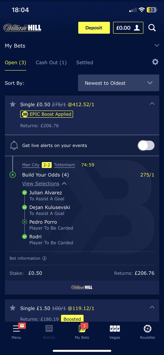 Should have put a quid on 😂😂