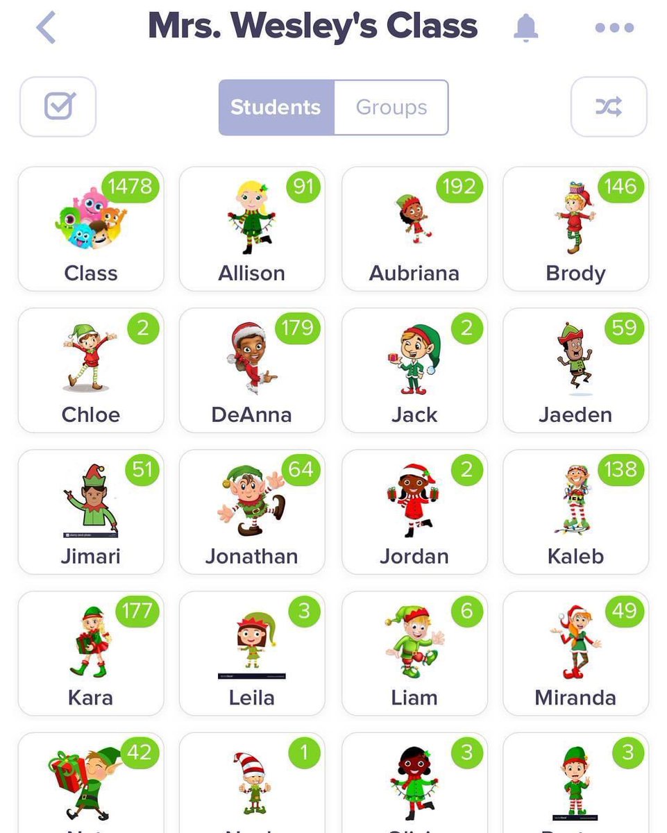 WesleyTabatha's tweet image. Just a friendly reminder that you can change your kiddos avatar in Class Dojo! My students loved seeing themselves as a an elf! #TitanStrong #classdojo #TisTheSeason #relationshipsmatter #letthembekids