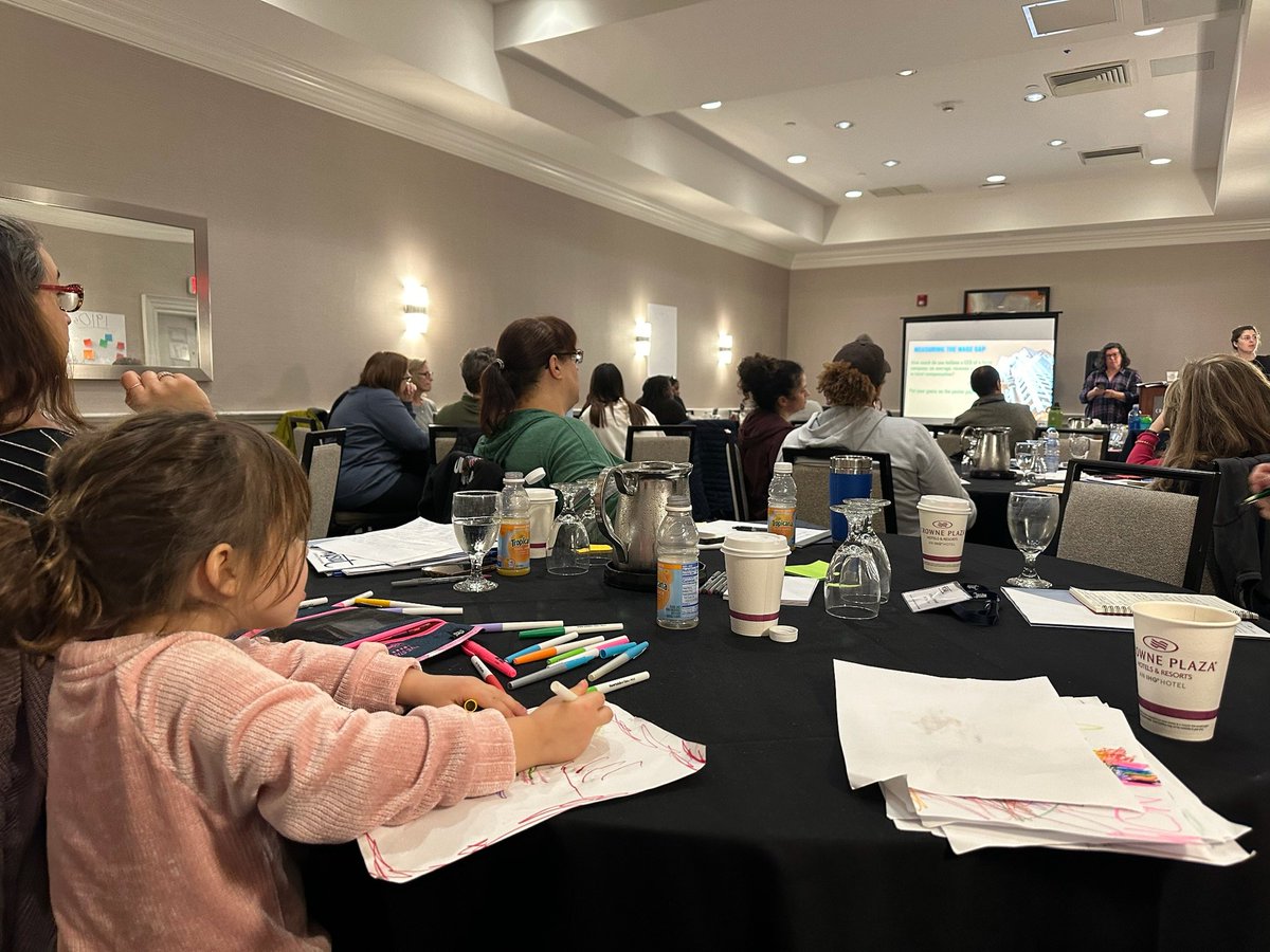 MelindaJPerson's tweet photo. We're talking #RunawayInequality this weekend @NYSUT. You're never too old (or young) to learn. Together, we can fight for equality across NY. #ManyThreadsOneFabric @NYSUTStreasurer https://t.co/Gi4kOnsgsF