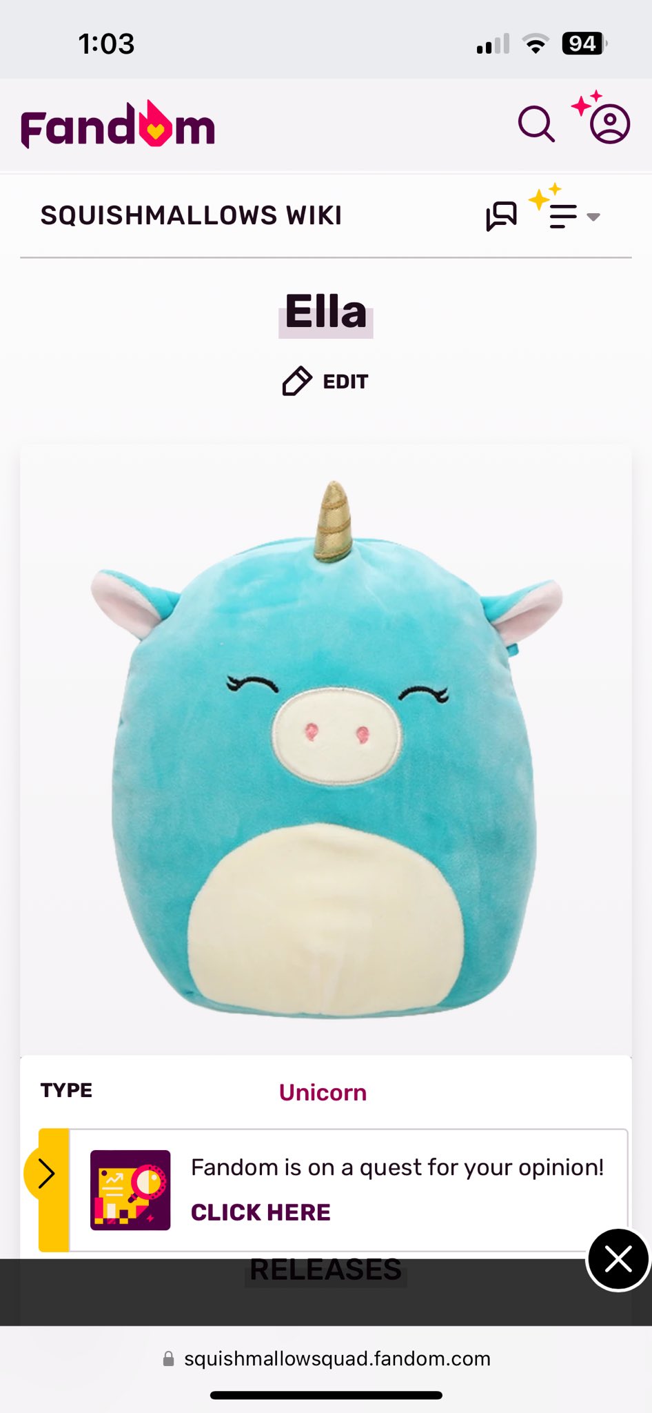 Raylor, Squishmallows Wiki