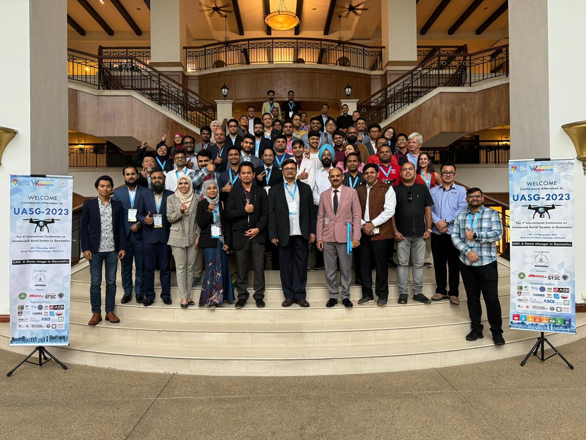 1909chandrahas's tweet photo. Grateful to have attended and contributed to the success of the 3rd International Conference on Unmanned Aerial Systems in Geomatics (UASG-2023) on November 20-21, 2023. A fantastic opportunity to engage with cutting-edge insights and advancements in the field.
#UASG2023 https://t.co/PFU3bqiLtx