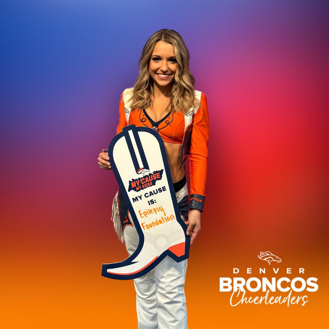 This season, I have chosen to honor the Epilepsy Foundation of America. 💜 @epilepsyfdn 

This foundation means so much to me as my youngest sister Peyton has uncontrolled epilepsy. 

#MyCauseMyKicks | #DBC2023 | #EpilepsyFoundationofAmerica | #BroncosCountry