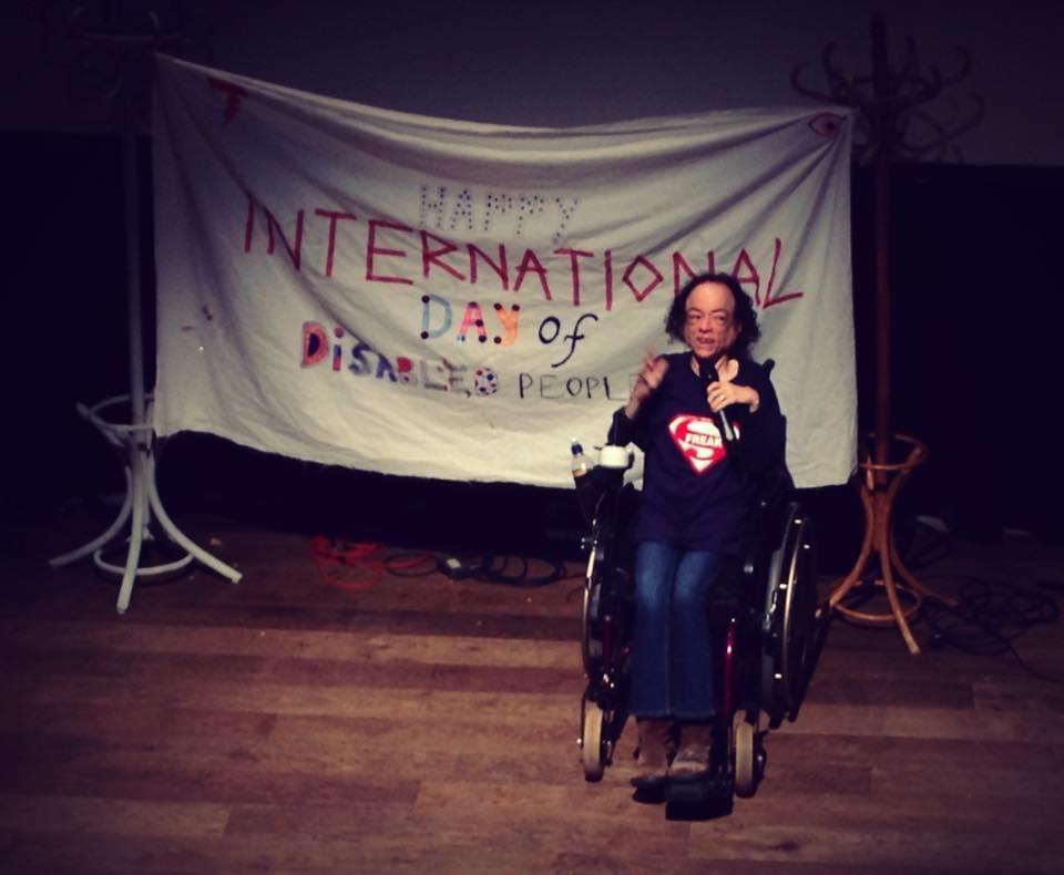 On this International Day of Disabled people, I celebrate a community who are too often underestimated, devalued and discriminated against yet through this, we survive, sometimes thrive and always, our presence in the world makes it a damn sight better x #IDDP2023 #CripsRule