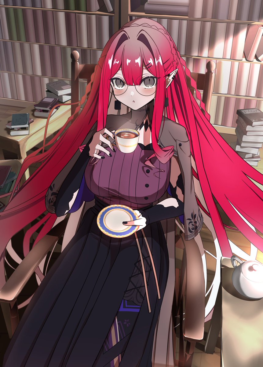FaeLadyMansion's tweet photo. โ Fae Master Baobhan Sith โ
You dare intrude on my study?
โฆ You are lucky I donโt mind the company.
โ EVENT โ
#FateRP #FateGORP #MVRP
Written by #NatsukiWrites https://t.co/f7G7qyV5IR