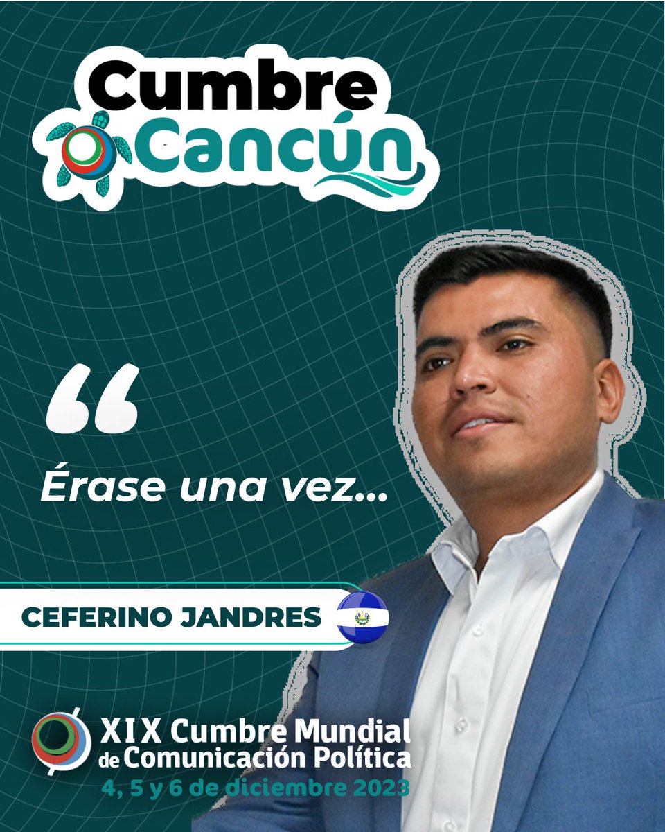 ¡Estamos a pocas horas de iniciar la <a href="/CumbreCP/">CumbreCP</a>!

Amigos, les comento que mi ponencia será el el Salón Gran Cancún ll, el martes 05 de diciembre a las 15:45 hrs. 
#CumbreCancún 🇲🇽