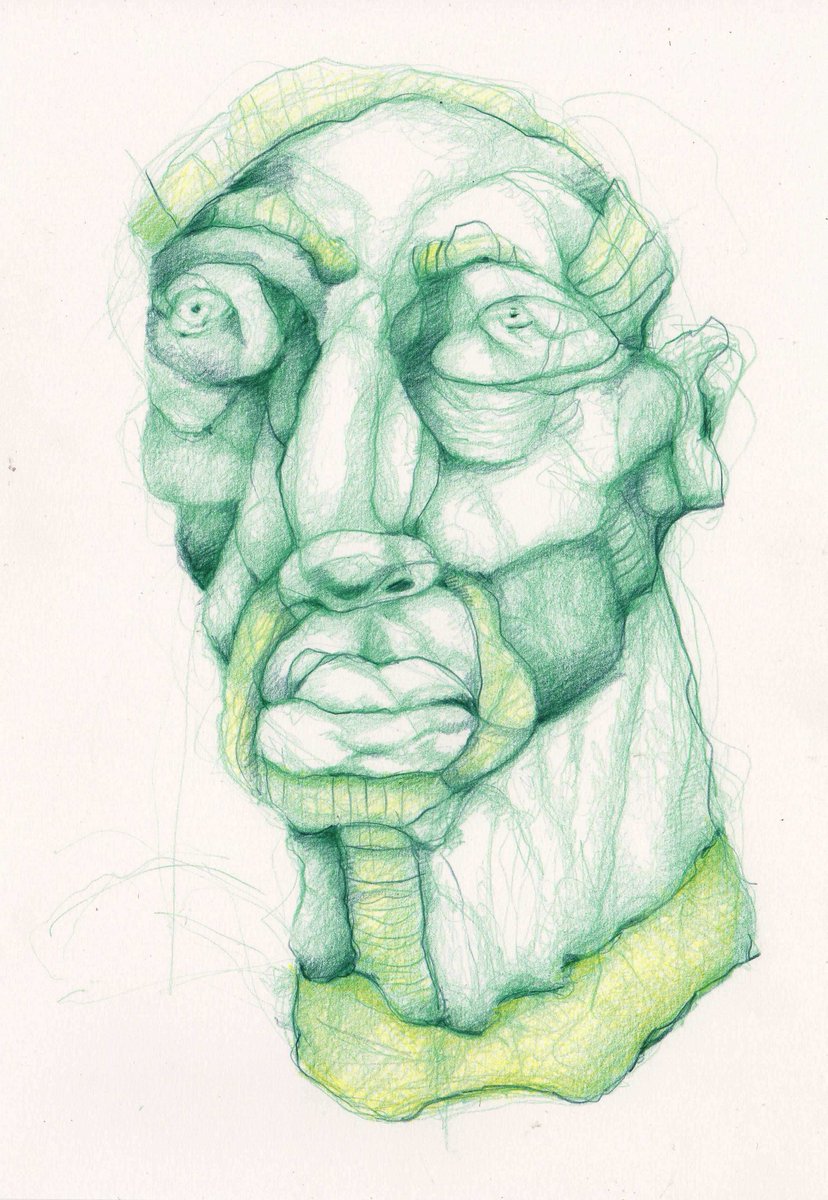 I think about the man who forgot it all.
The Memory Catcher, coloured pencil on paper 21x30cm #art #drawing #artistsontwitter #sketch 
eleanoradairart.etsy.com/listing/160150…