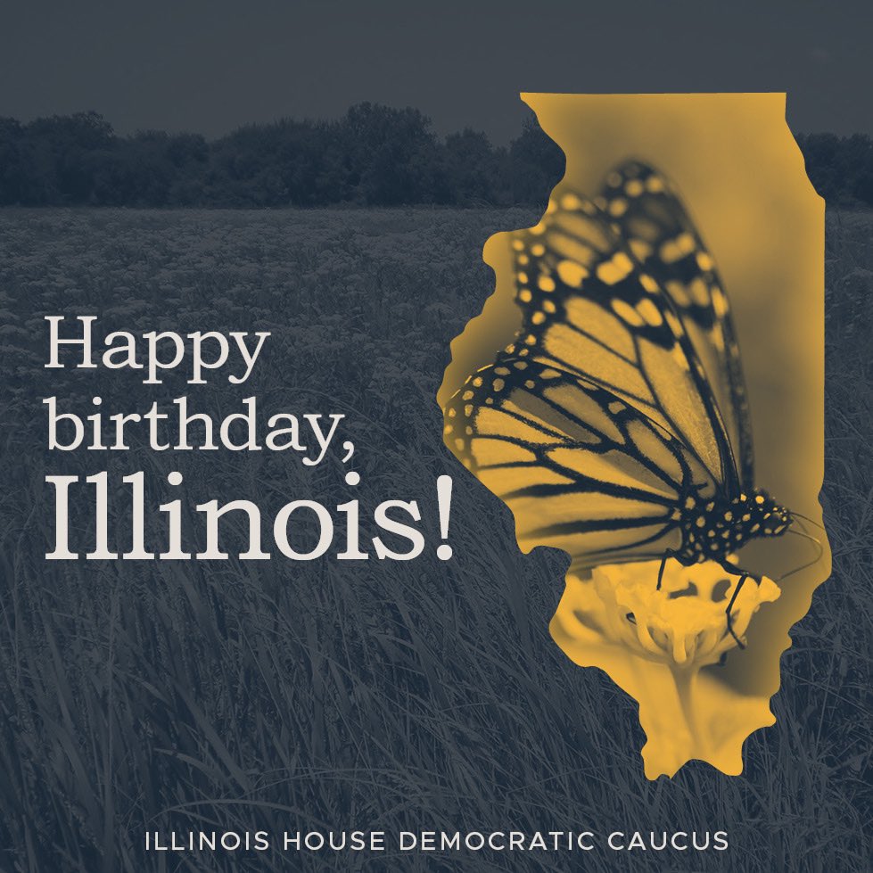 FriendsofCyrilN's tweet image. Today is Illinois’ birthday! On this date in 1818, Illinois became the 21st state admitted to the Union. We have a lot to be proud of. Today and every day we celebrate our incredible cultures, businesses, and people. Happy birthday to our great state.