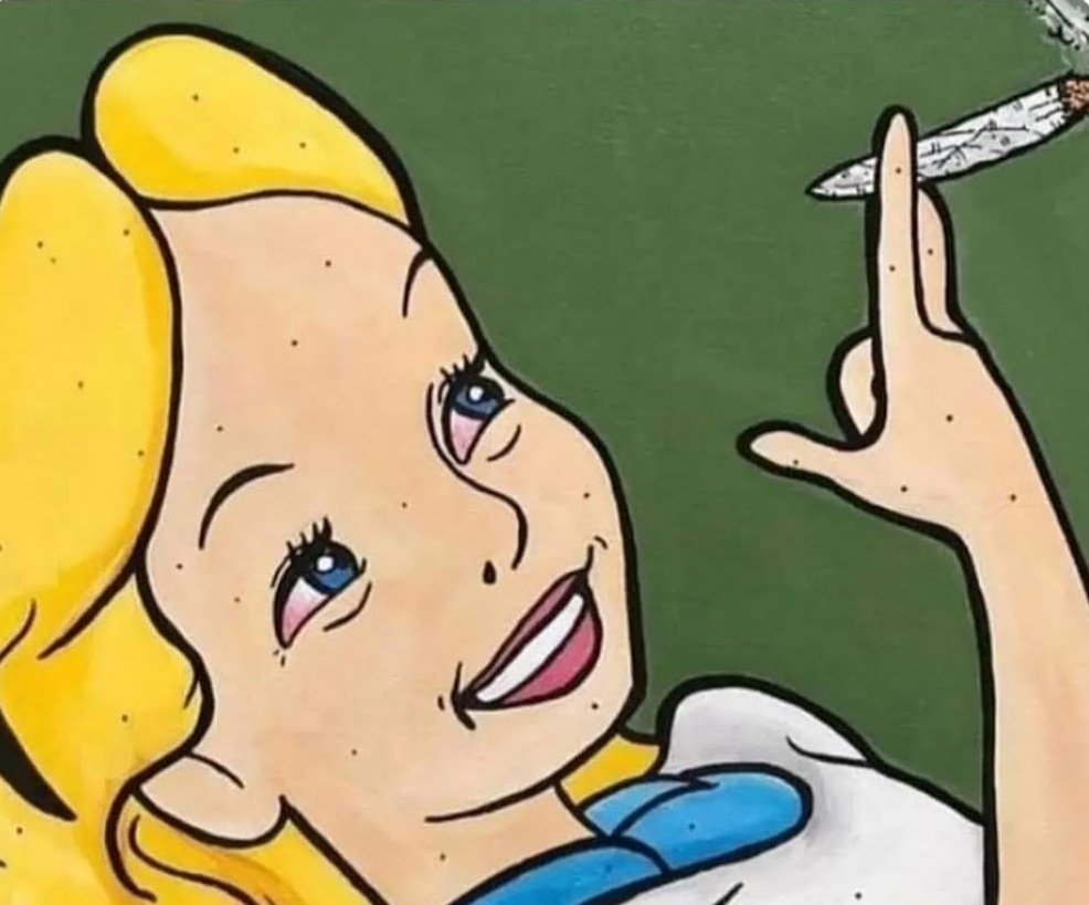 "minha filha não faz essa coisas"

A filha: