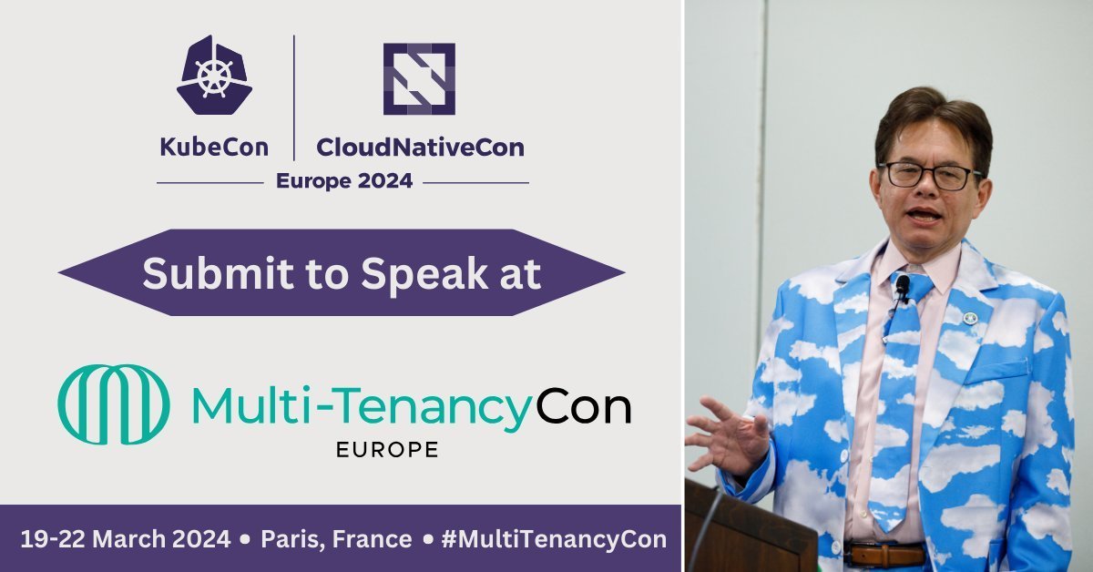cloudnativeboy's tweet image. For those of you who have successfully submitted #multitenancyCon, I wish you the very best of luck, 

Hope you&apos;ll be joining us next year to address the challenges related to Multitenancy in Kubernetes head-on.
events.linuxfoundation.org/kubecon-cloudn…