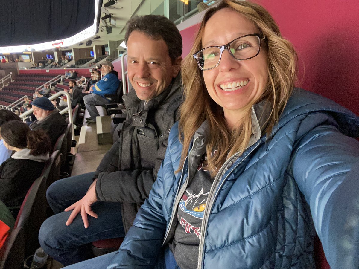 MistyFontana's tweet photo. Sunday Monster’s Game! Most beautiful National Anthem! Have him always sing it! Score 1- 1 barely three mins in! Let’s goooo! @monstershockey #fearthedeapths https://t.co/rNemv6J8tg