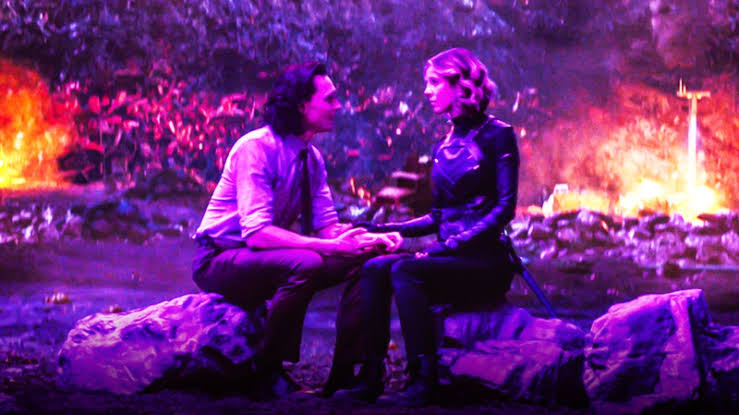 AnonymousGalore's tweet photo. The Odinson brothers Thor &amp; Loki have a type: They fall in love with their female counterparts, Jane &amp; Sylvie 💜💚

#Thor #Loki #JaneFoster #Sylvie #Sylki #Fosterson https://t.co/415alJkL1P